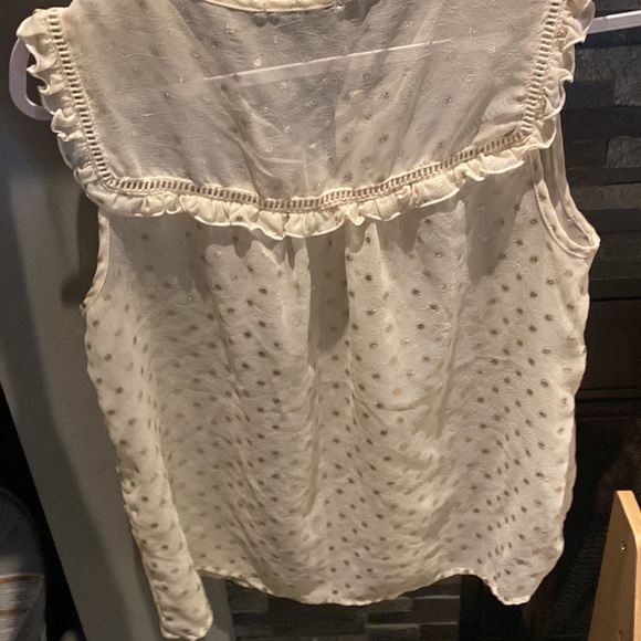 Size L color cream with gold dots transparent material - Picture 6 of 6